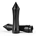 Spiked Black Motorcycle 1" Handlebar Hand Grips w/Throttle For Harley Honda Kawasaki Suzuki Yamaha Custom Bike