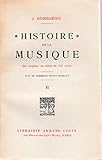  Broché - Histoire de la musique ii - du xviie siècle à la mort de beethoven