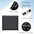 King Mills 4FT Heavy-Duty Firewood Rack Cover - Waterproof Log Holder Cover for Outdoor Wood Storage, UV Protection Tarp, Woodpile Rack for Yard & Patio, 600D Durable Fabric material good for Winter.