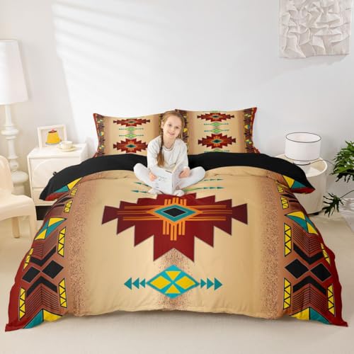 Sets de Housses de Couettes Géométrique Boho Ferme Homewish