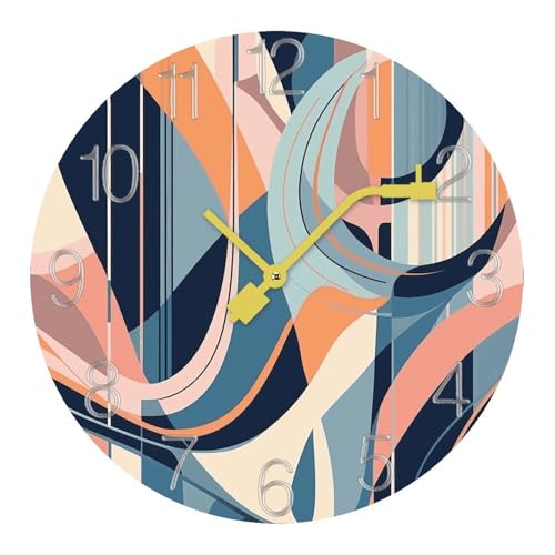 Horloge murale moderne sans tic-tac parfaite pour la salle de bain - 2