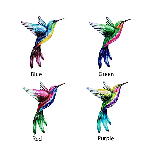 Fgyzyp 211207DJ01-2-9234-1731336522 Metal Hummingbird Wall Art Decor, Hanging Metal Birds Outdoor Decoration, Indoor Iron Sculpture For Bedroom Living Room Garden Yard Patio Porch Gift Deck Fence Terraces thumb #7