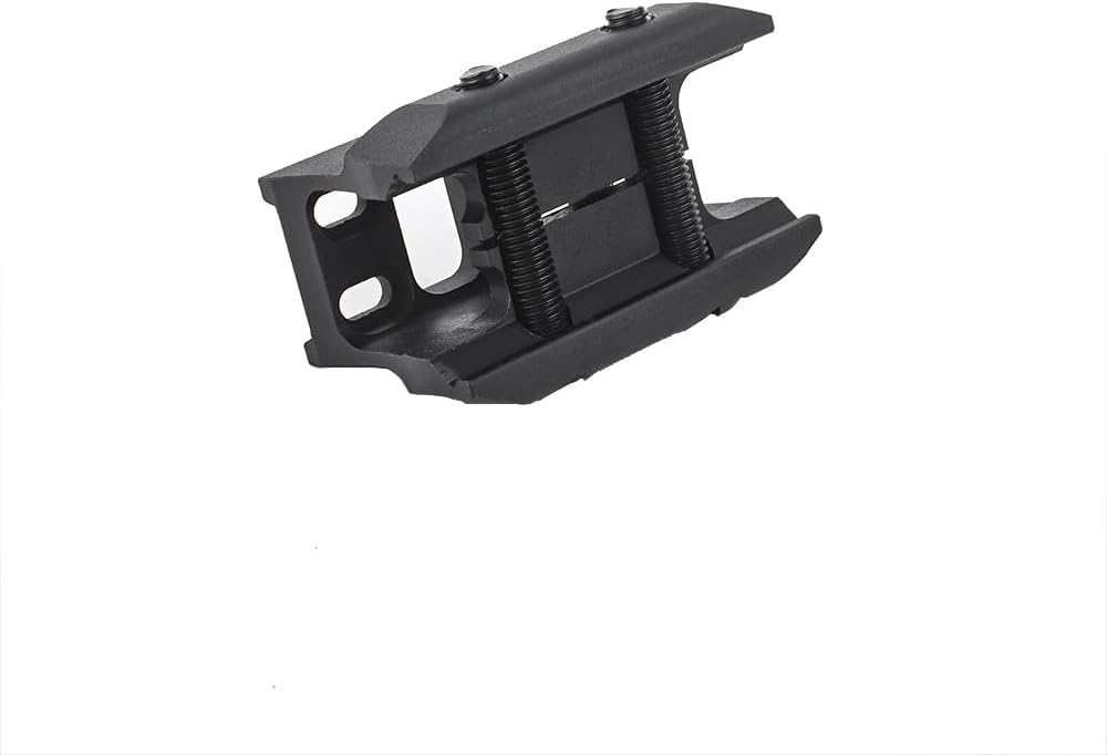 Red Dot Riser Mount Picatinny Riser Mount 2″ Height for T1 T2 H1 H2 Optic Sight Scope Riser Mount