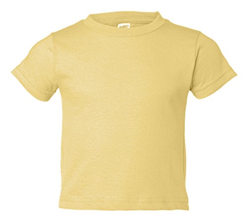 3301T Rabbit Skins Toddler Jersey T-Shirt (Banana) (2T)
