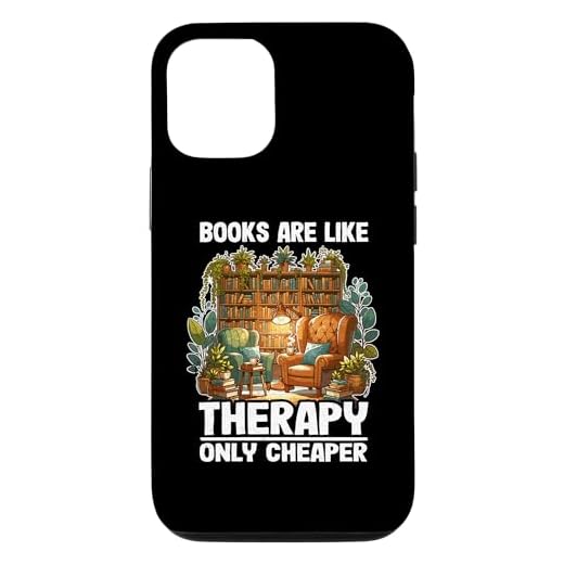 Coque pour iPhone 14 Les livres sont comme une thérapie, mais un livre drôle moins cher