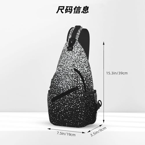 Mochila de pecho antirrobo visual para llevar pertenencias seguras en viajes 4