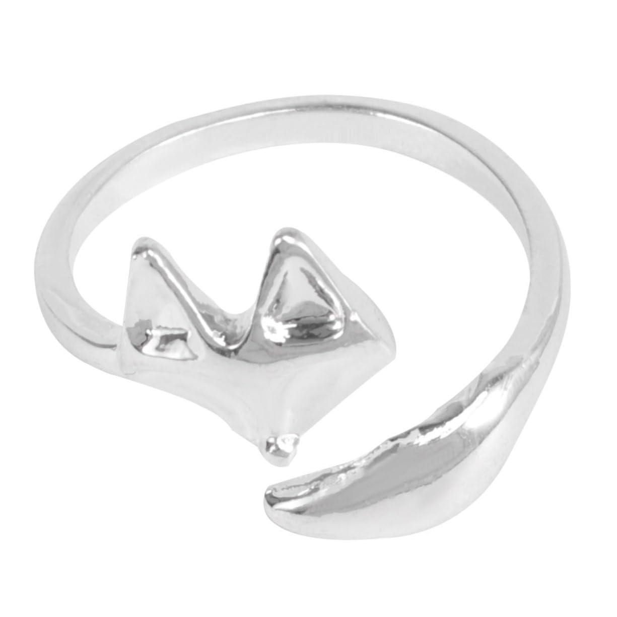 Bague réglable femmes alliage décoration doigt taille ajustable - 8