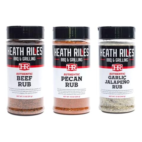 Heath Riles BBQ Steak Cooking Bundle (3 Rubs), Competition Winning Products from Pitmaster Heath Riles Cover