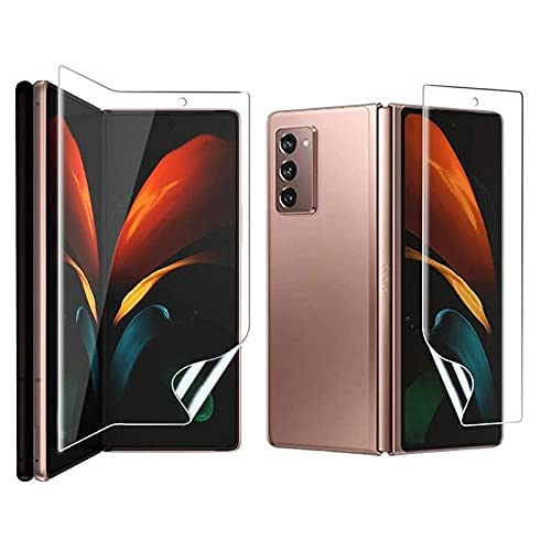 uWASHODOvGalaxy Z Fold2 5G AU SCG05 ^Cv tیtB wh~ CAȒP\tV[ veN^[ u555-0300-07v