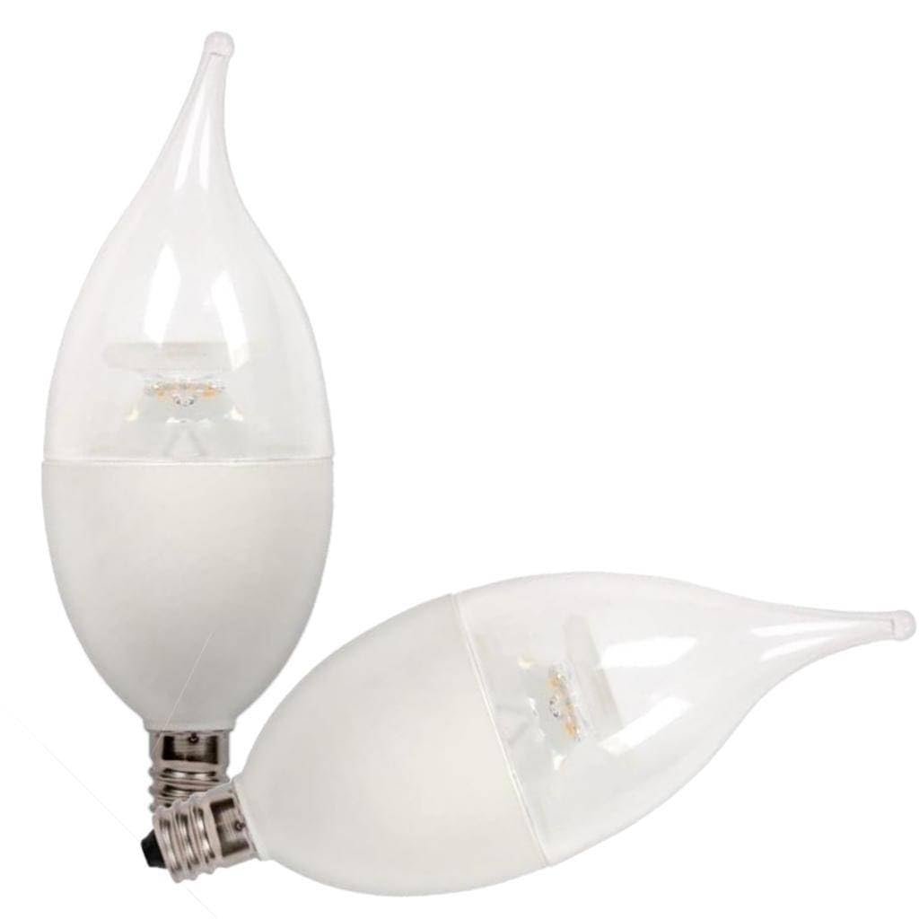 Westinghouse 05122-5C11 LED SW CB 27 2CD Candle Tip LED Light Bulb