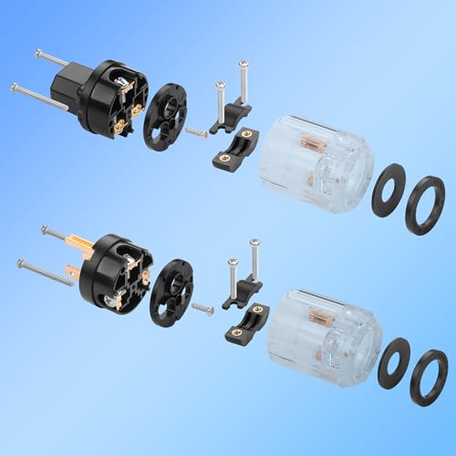 CERRXIAN conector HiFi para cable de audio 10A/250V miniatura 6