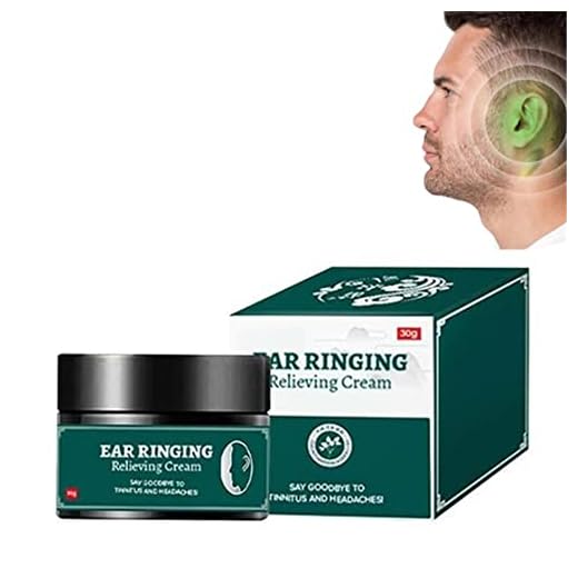 30g Ear Treatment Cream Ointment, Tinnitus Relief for Ringing Ears, Natural Plant Soothing Tinnitus Ear Care (1pcs)