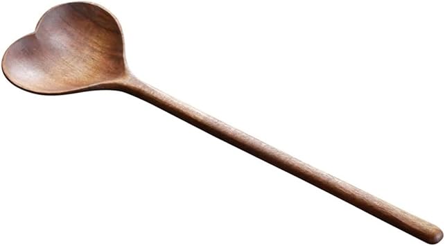 Heart Wooden Spoon, Wooden Heart Spoons, Heart Shaped Spoon for kitchens, cooking, housewarming, birthdays, wedding gifts