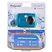 Polaroid IS048 Waterproof Instant Sharing 16 MP Digital Portable Handheld Action Camera, Teal