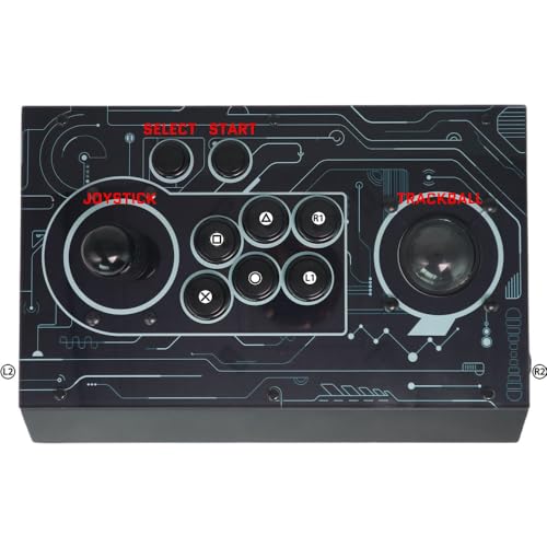 Image of FightBox R10 Arcade Fight Stick With Trackball Retro Game Controller