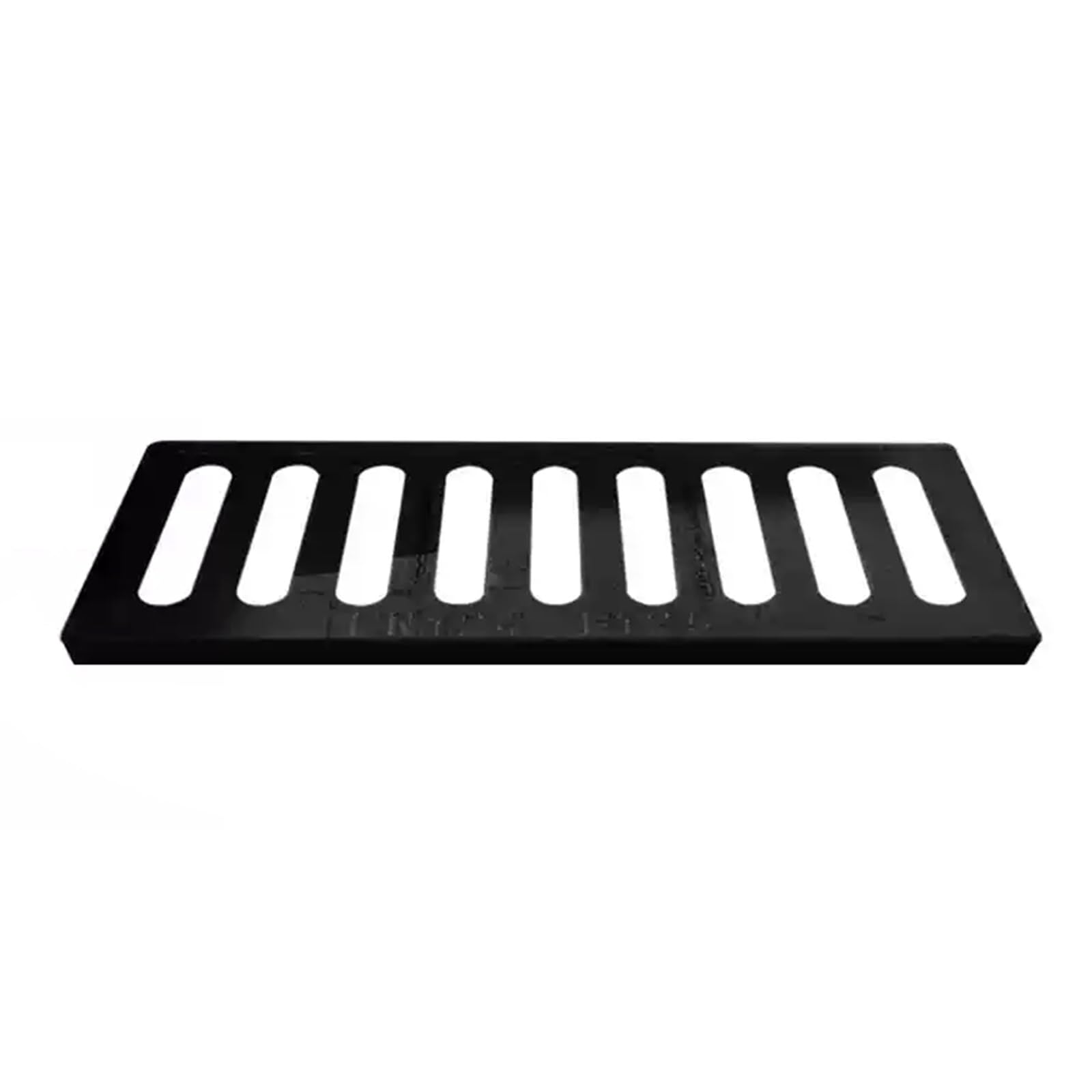 GJMSSMY Outdoor Cast Iron Drainage Grate, B125 Class Water Drain Cover, 40x20cm (15.7x7.9in), Suitable for Small Vehicle Passage, Rectangular Gully Grate for Efficient Water Evacuation