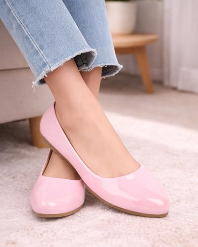 Image of Women Girls Slip On Ballet Flats (WS1012)