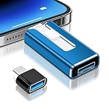 【Clé USB multifonctionnelle 4 en 1】 Cette clé USB haute capacité de 256 Go intègre les interfaces Lightnning, USB-C, Micro USB et USB 3.0 dans un seul boîtier compact. Transférez des fichiers directement entre iPhone, iPad, appareils Android, ordinateurs et téléviseurs intelligents sans avoir besoin de câbles ou de services cloud. Certifiée Apple MFi et compatible avec iOS 12.1 et versions ultérieures, elle offre une fonctionnalité plug-and-play pour étendre sans effort votre stockage mobile.