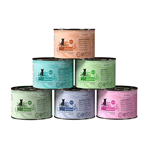 Catz finefood Multipack II 6 x 200g (No. 15-N ° 25), Nourriture pour Chat Pack DE 1 (1 x 1,2 kg) Cover