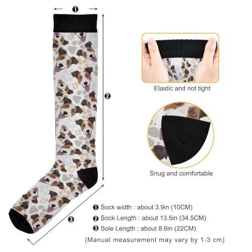 Image of Compression Socks for Women & Men Knee High Socks | Circulation, Medical, Running, Athletic, Nurse, Travel, 1 Pair
