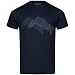 Produktbild Woolday I Merino T-Shirt Herren Rundhals aus 100%, superfeiner Merinowolle mit Aufdruck I Stoff aus Deutschland, genäht in Portugal I Navy Blau I L