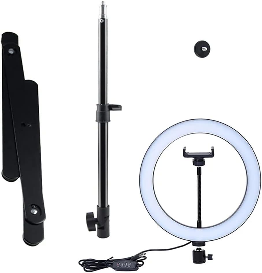 26CM Photography Lighting Phone Light Tripod Stand Photo Led Selfie Fill Light Lamp Video