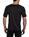 Kanu Surf Men's Standard Short Sleeve UPF 50 Swim Rash Guard Sun Shirt (Regular & Extended Sizes), Black/Charcoal, XX-Large
