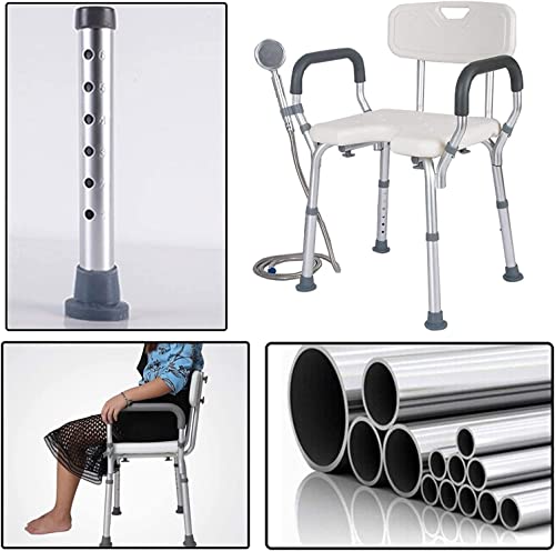 Banc de baignoire réglable et chaise de douche médicale antidérapante - 4