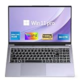 Écran IPS Full HD 15.6 pouces : doté d'un écran IPS 15.6 pouces avec une résolution de 1920 × 1200 et un format 16:10, cet appareil dispose d'un cadre ultra-fin de 4 mm pour des images nettes, des couleurs naturelles et des angles de vision larges. Il prend en charge une ouverture à plat à 180° pour un partage de contenu sans effort. Pesant seulement 1,6 kg, cet appareil fin et portable intègre une caméra haute définition montée sur le dessus, répondant à divers besoins, notamment les appels vidéo, les études et le travail, ainsi que le divertissement multimédia.