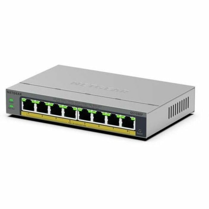 Amazon.com: NETGEAR 8-Port Gigabit Ethernet PoE+ Easy Smart
