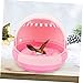 Abaodam Portable Parrot Cage PET Carrier with Warm Nest Pad for Outdoor Use Hand-held Bird Carrier for Young Birds and Breeding