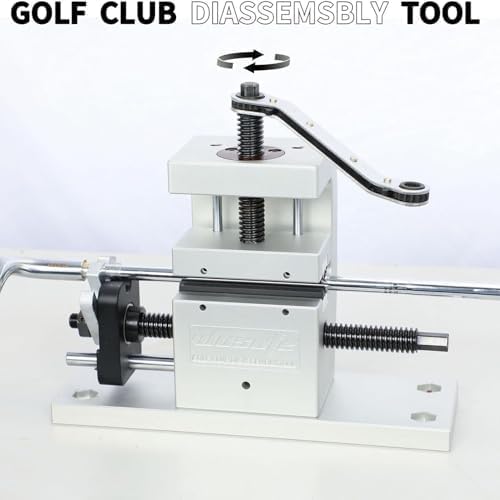 Estrattore professionale per mazze da golf con morsa, strumento di rimozione della presa per riparazione e trazione dell'albero