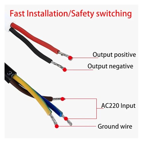 Transformateur LED 36V 20W IP67 étanche pour éclairage de jardin