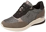 Forro textil Mustang Lana, Zapatillas Deportivas para Mujer, Leopard Gris, 39 EU