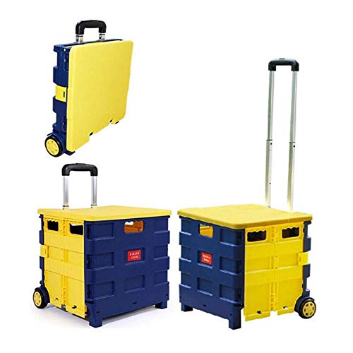 Heavy-Duty Collapsible Two-Wheeled Cart