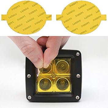 Lamin-x Custom Fit Yellow Fog Light Covers for Audi Q5 13-17