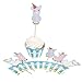 Llama Cupcake Wrappers with Picks - Makes 50 Treats