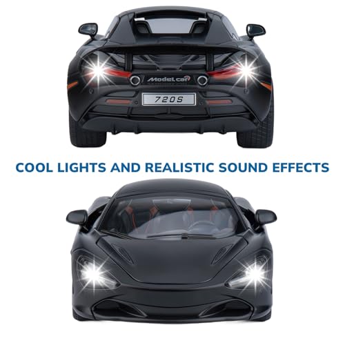 Model Car Kits 1:18 Pull Back Cars con Luces y Sonidos miniatura 4