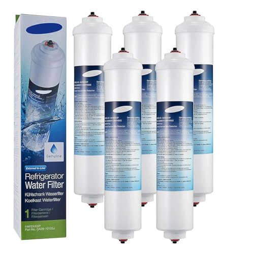 Filtre À Eau For Réfrigérateur, Compatible Avec Samsung (DA29-10105J, WSF-100, Aqua-Pure Plus), Compatible Avec LG (5231JA2010B, GE GXRTQR), Filtre À Eau...