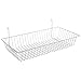 White Peg Board Baskets Display 24 x 12 x 4, 27423