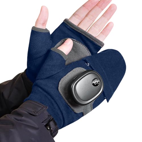 Guantes calefactables USB contra el frío en las manos con regulador de temperatura unisex