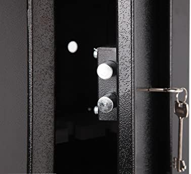 Gun Cabinet Lockable 3 or 6 Gun Safe Rifle Firearm Steel Cabinet Safe BS7558/92 Police Approved (6 Gun Cabinet)