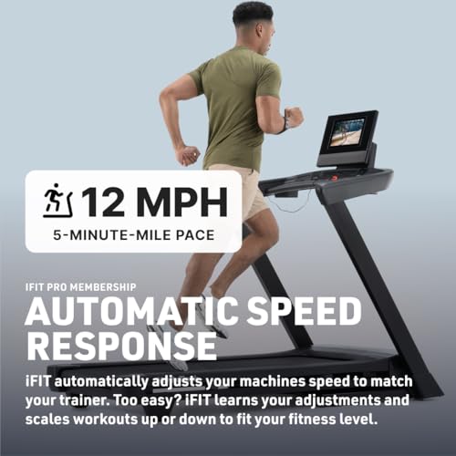 Image of NordicTrack T Series 10 Treadmill with 10 inch Tilting Touchscreen and Compact Design + iFIT Pro Monthly Membership - 1 Month Included