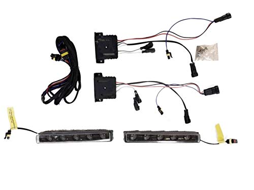 W463 LED Daytime Running Light Lamp DRL Kits Set Compatible with Mercedes Benz G Class G350 G500 G550 G63 G65 Year 2004-2018