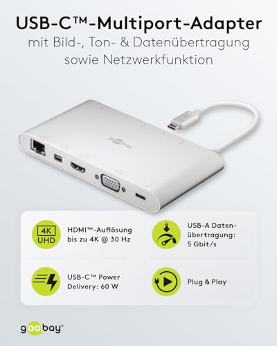 Goobay USB C All in one Multiport Adapter - vue 3
