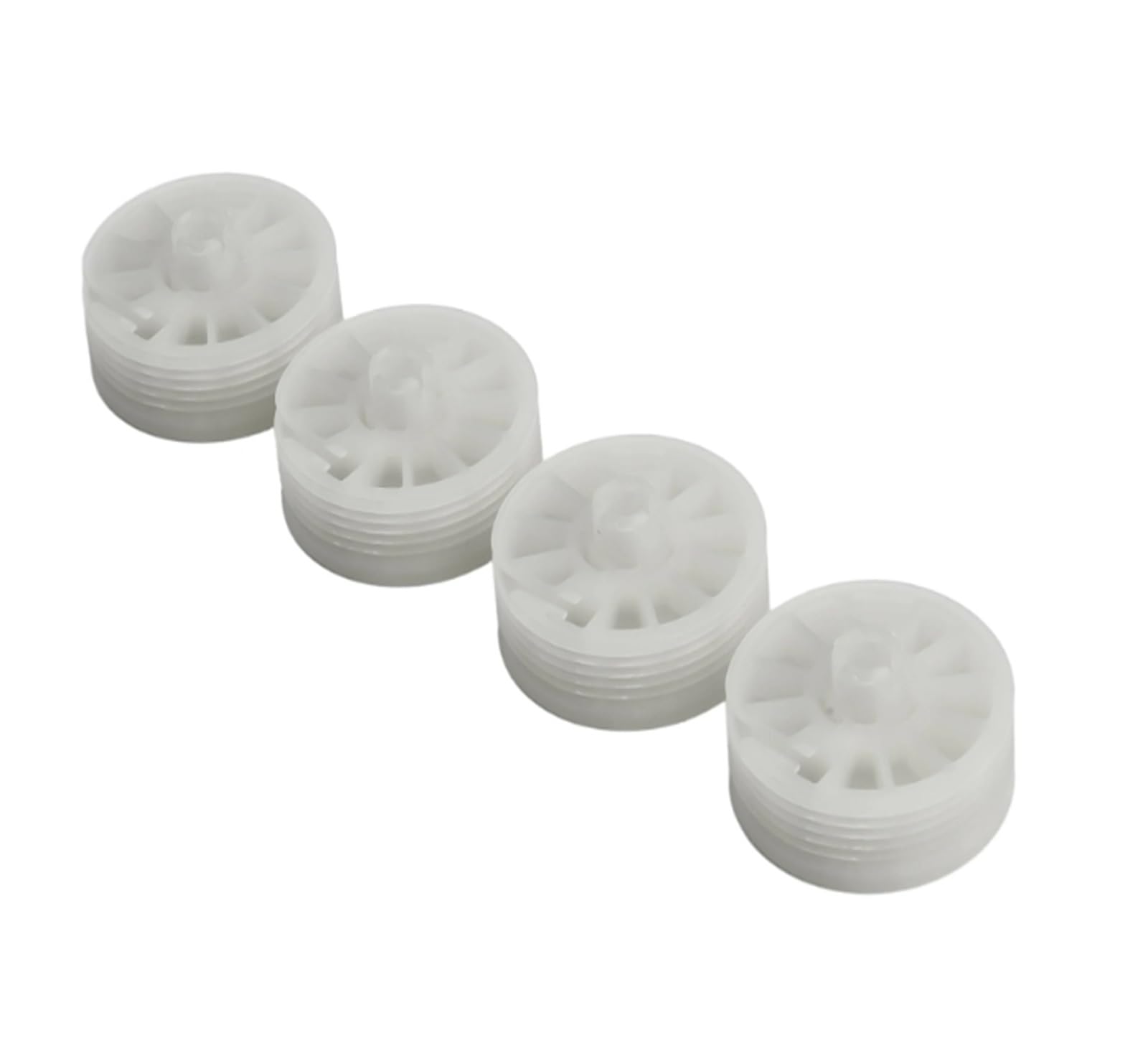 SAMWDK Glass Lifter 4piece Glass Regulator Sprocket Spool Gear 82473-D3000FFF for Hyundai for Tucson for Kia for Sportage 16-20 Window Glass Lifter Gear Drum Car Window Regulator