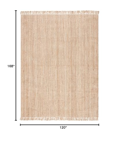Tapete decorativo SAFAVIEH Natural Fiber 10' x 14' Natural miniatura 2