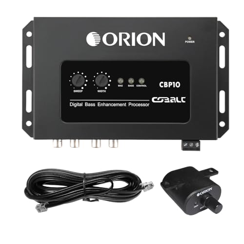 Processeur de restauration des basses Orion CBP10 élimine le son plat de votre autoradio