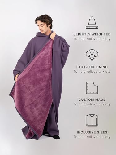 image for FREE THE SHEEP Eden Hoodie – Oversized Weighted Hoodie Cloak with Ul