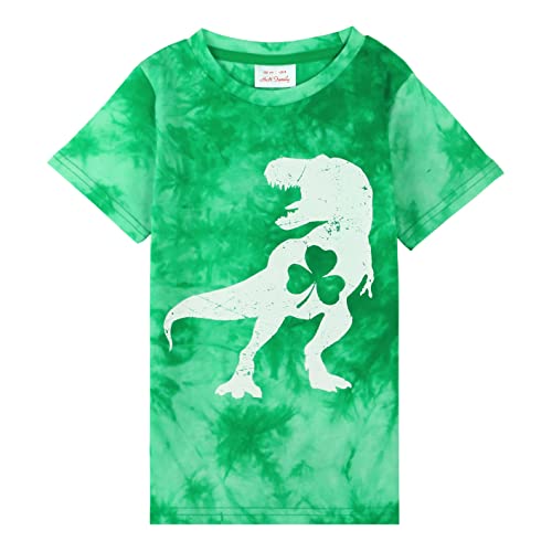 Image of Kids St. Patrick's Day Shirt Boys and Girls Green T-Shirt Clothing 4-12 Years